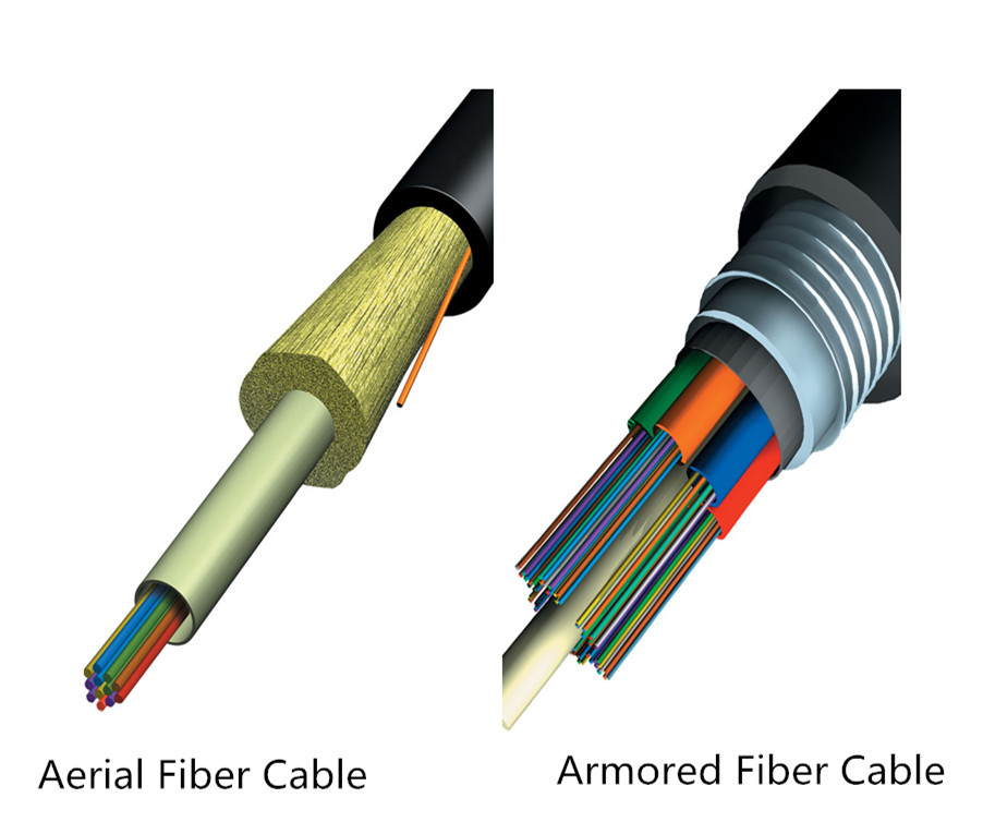 Difference entre le cable electrique et le cable fibre optique